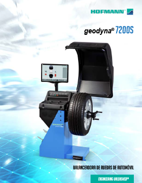 geodyna® 7200s Équilibreuse de roues avec écran LCD brochure